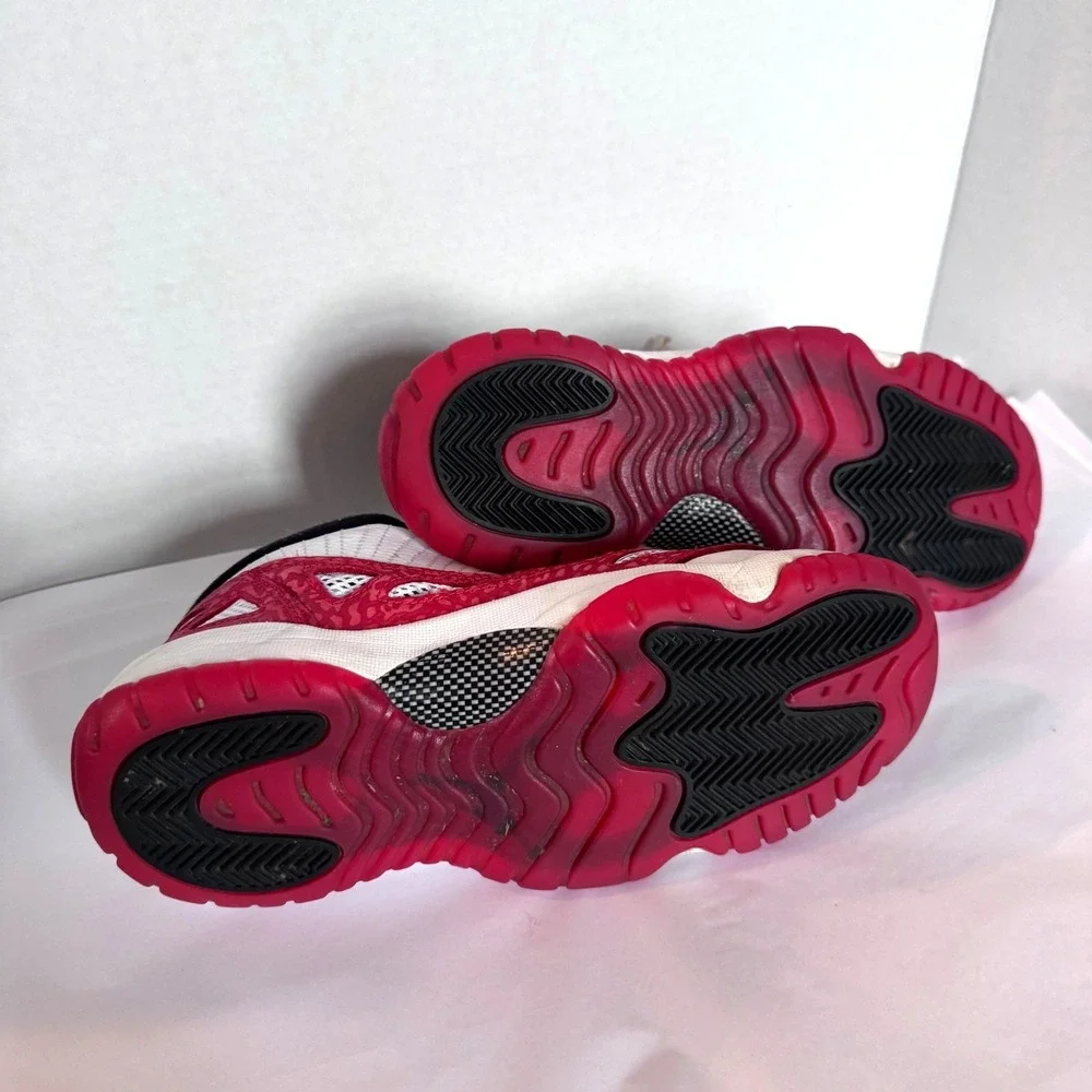 Jordan 11 Retro Low IE Fire Red White Black 919713-101 Boys 6.5Y Sneakers Youth